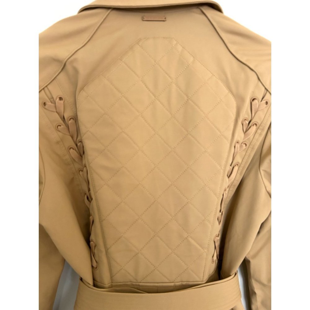 BLANC Noir Classic Trench Coat NWT Size S & XL - Picture 10 of 14